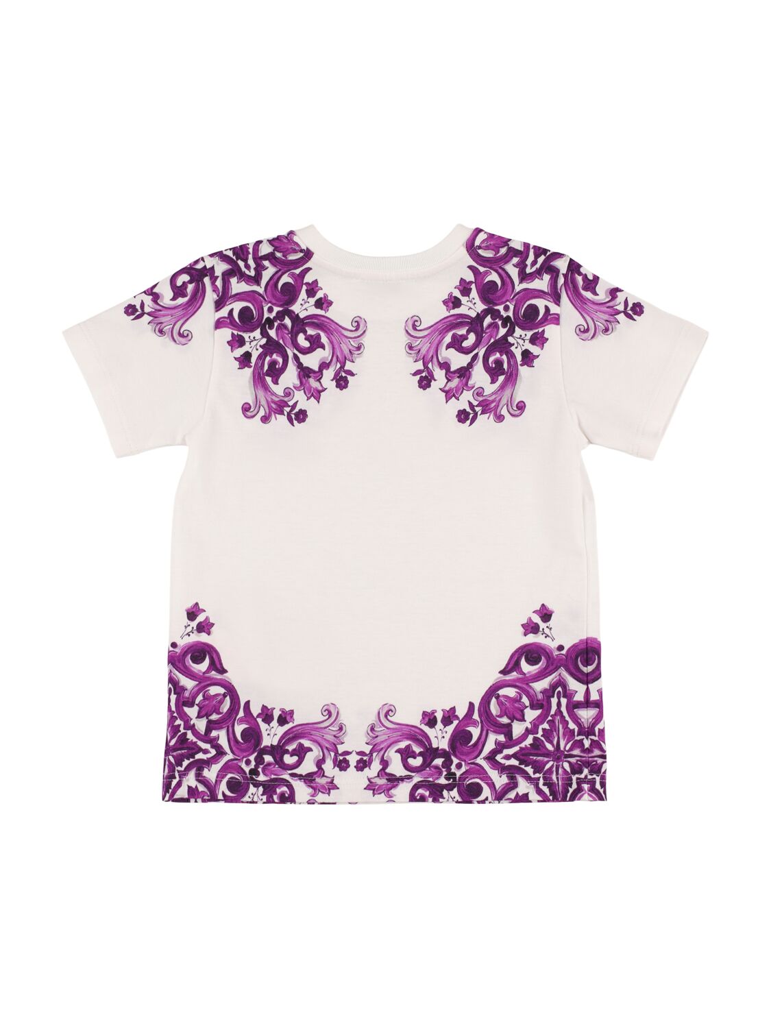 Dolce & Gabbana Printed Cotton Jersey T-shirt