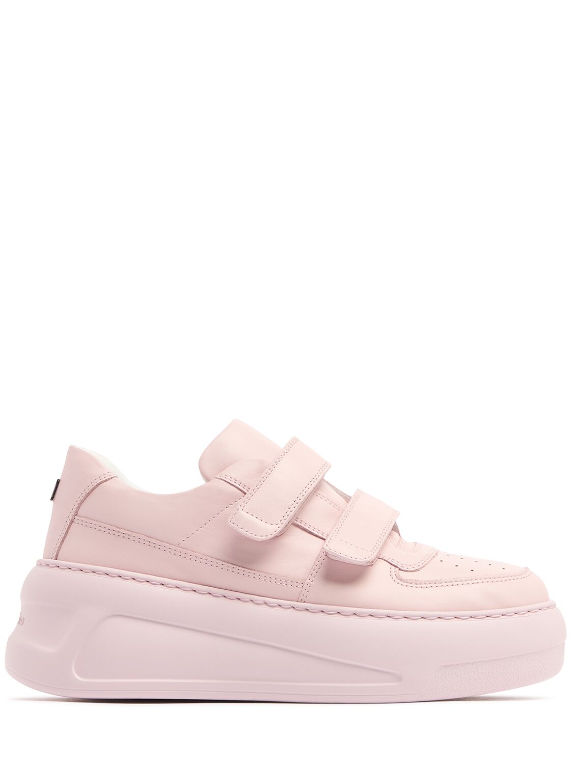 40mm Steffey Leather Low Top Sneakers