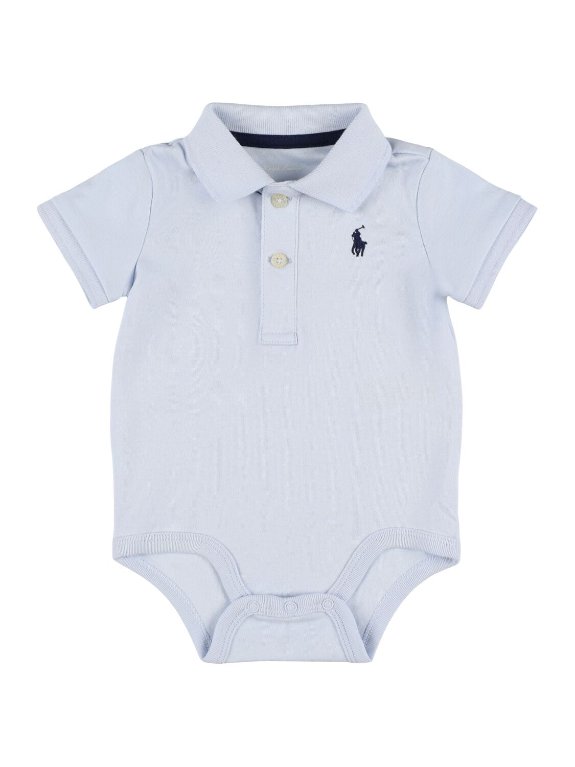 Cotton Polo Bodysuit