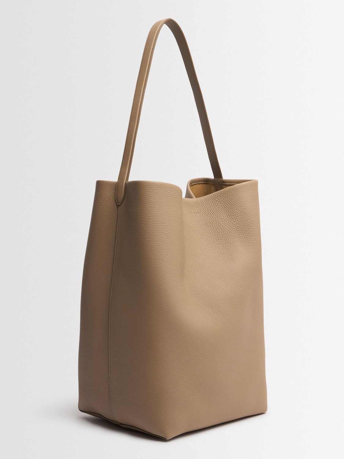 The Row Large N/s Park Grain Leather Bag