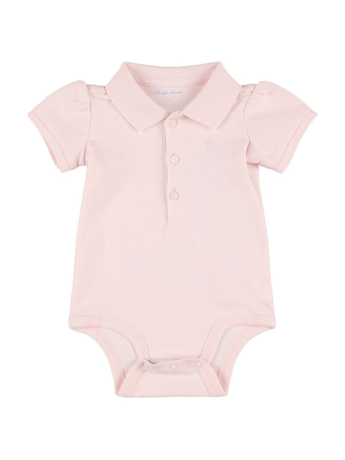 Cotton Polo Bodysuit