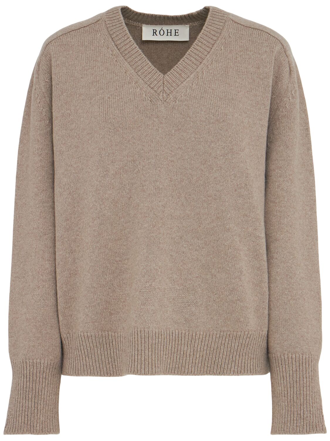 Cape Pull-over En Maille À Col En V - RÓHE - Modalova