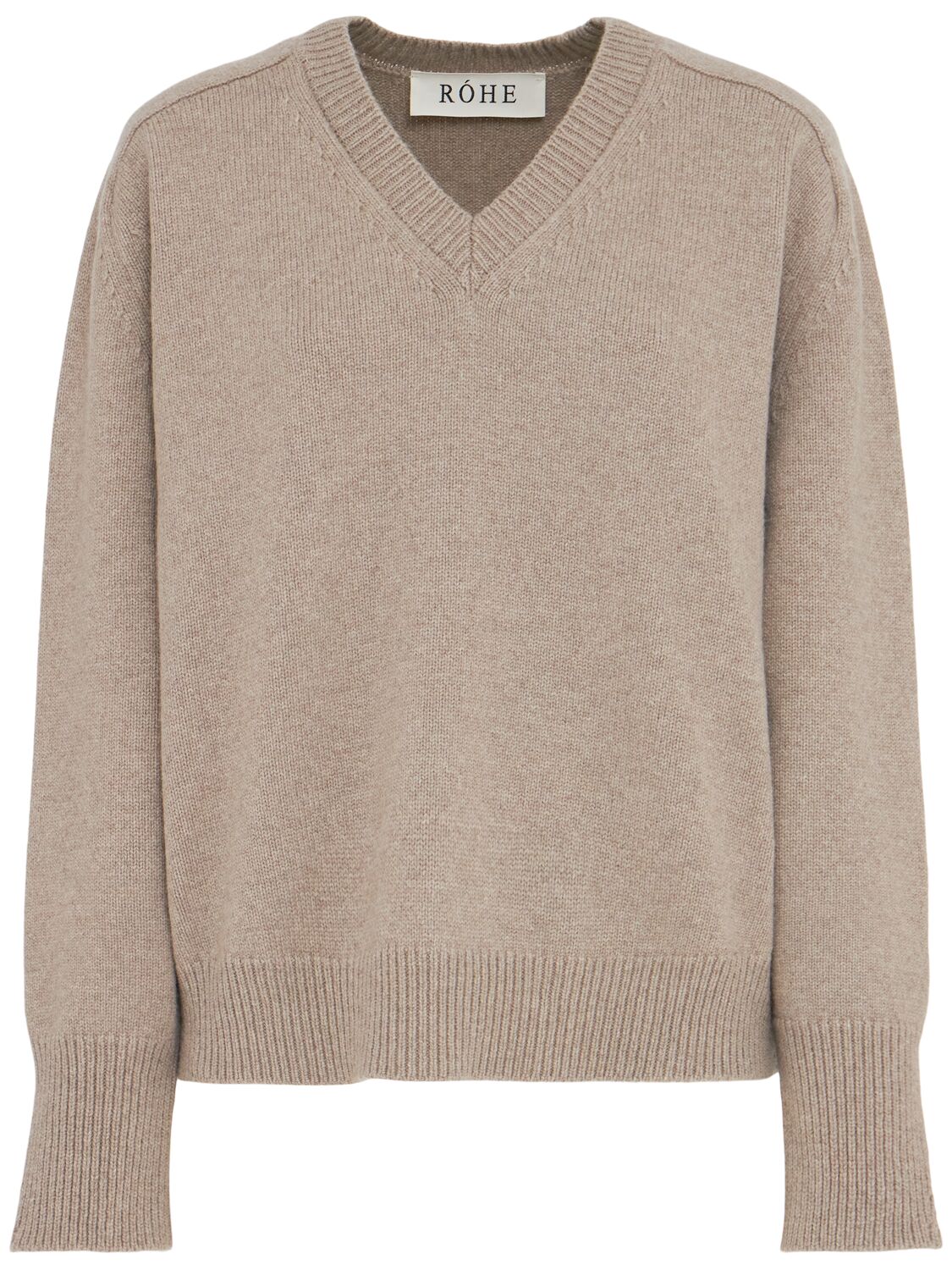 Cape Pull-over En Maille À Col En V - RÓHE - Modalova