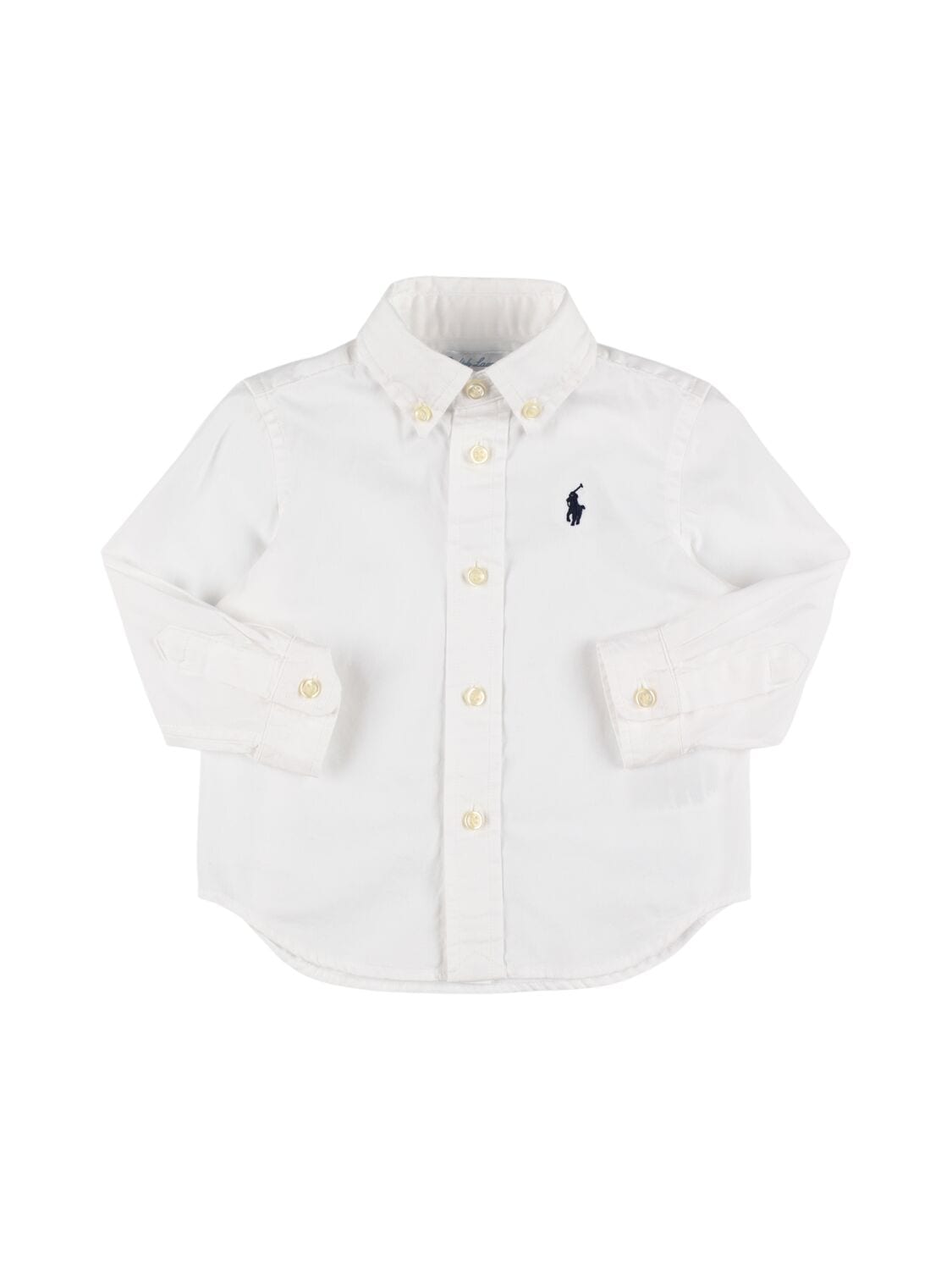 Cotton Poplin Shirt W/logo