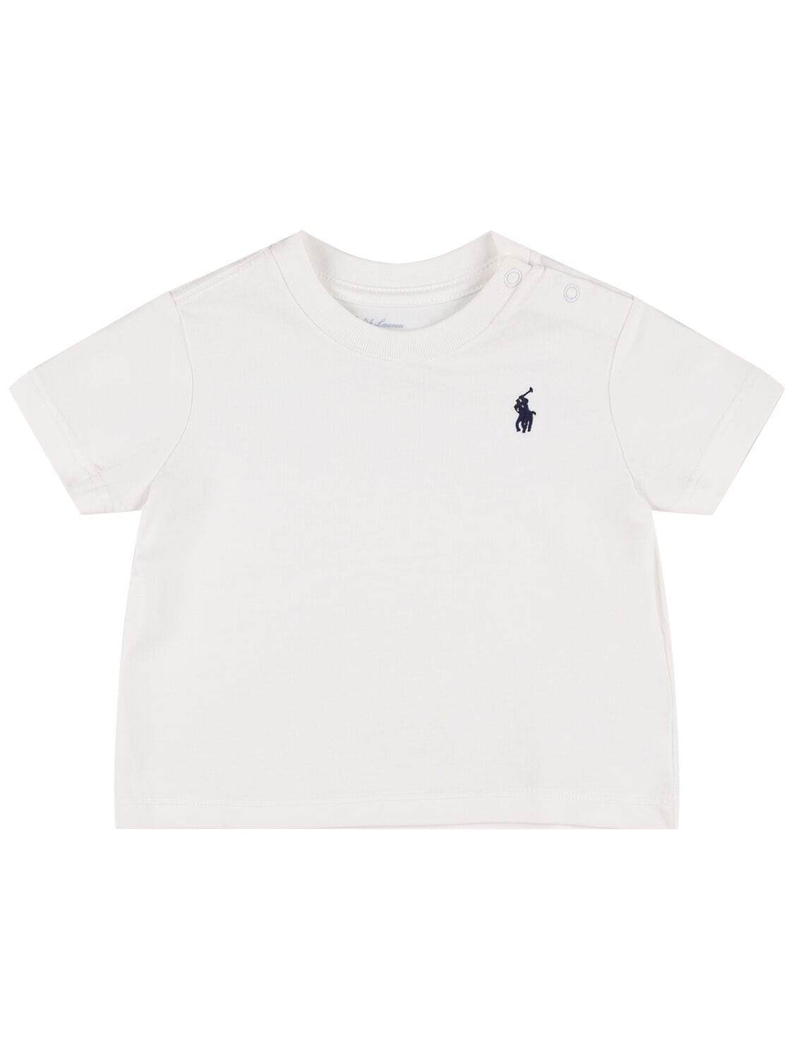 Cotton Jersey T-shirt W/logo