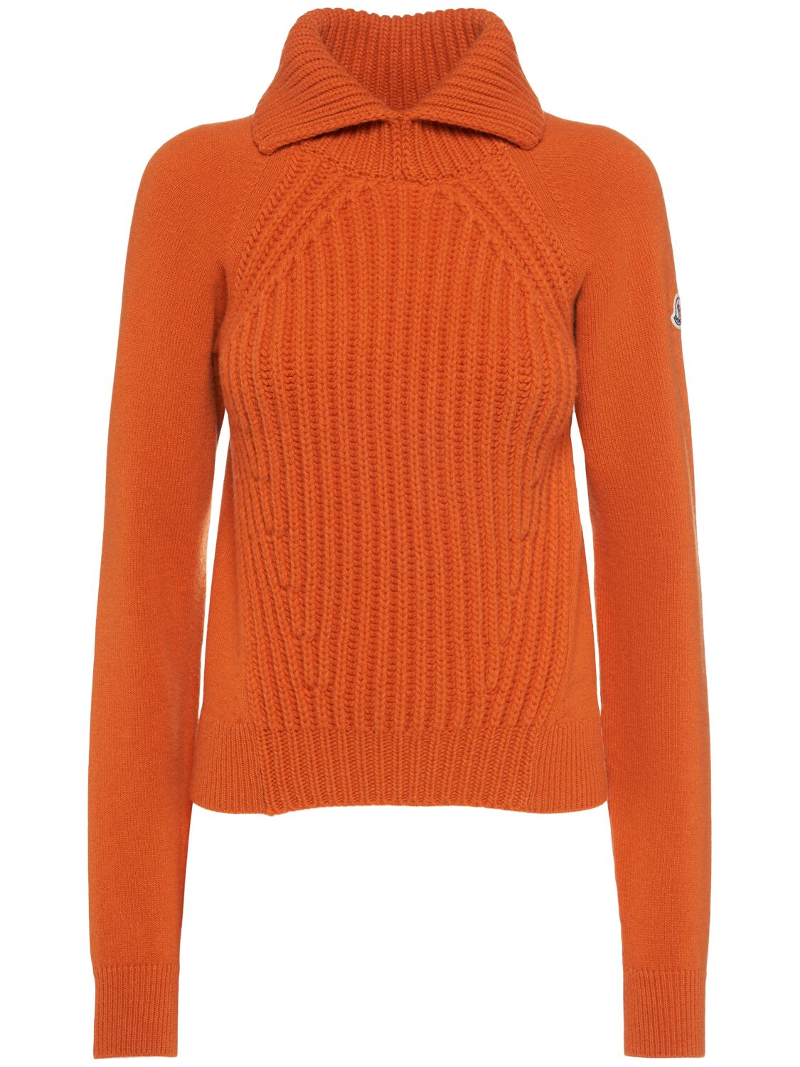 Pull-over En Laine Et Cachemire À Col Roulé - MONCLER - Modalova