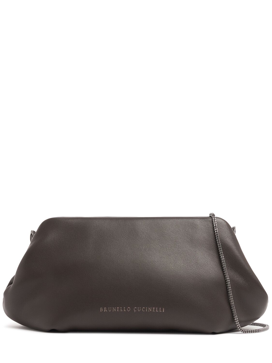 Glossy Nappa Clutch