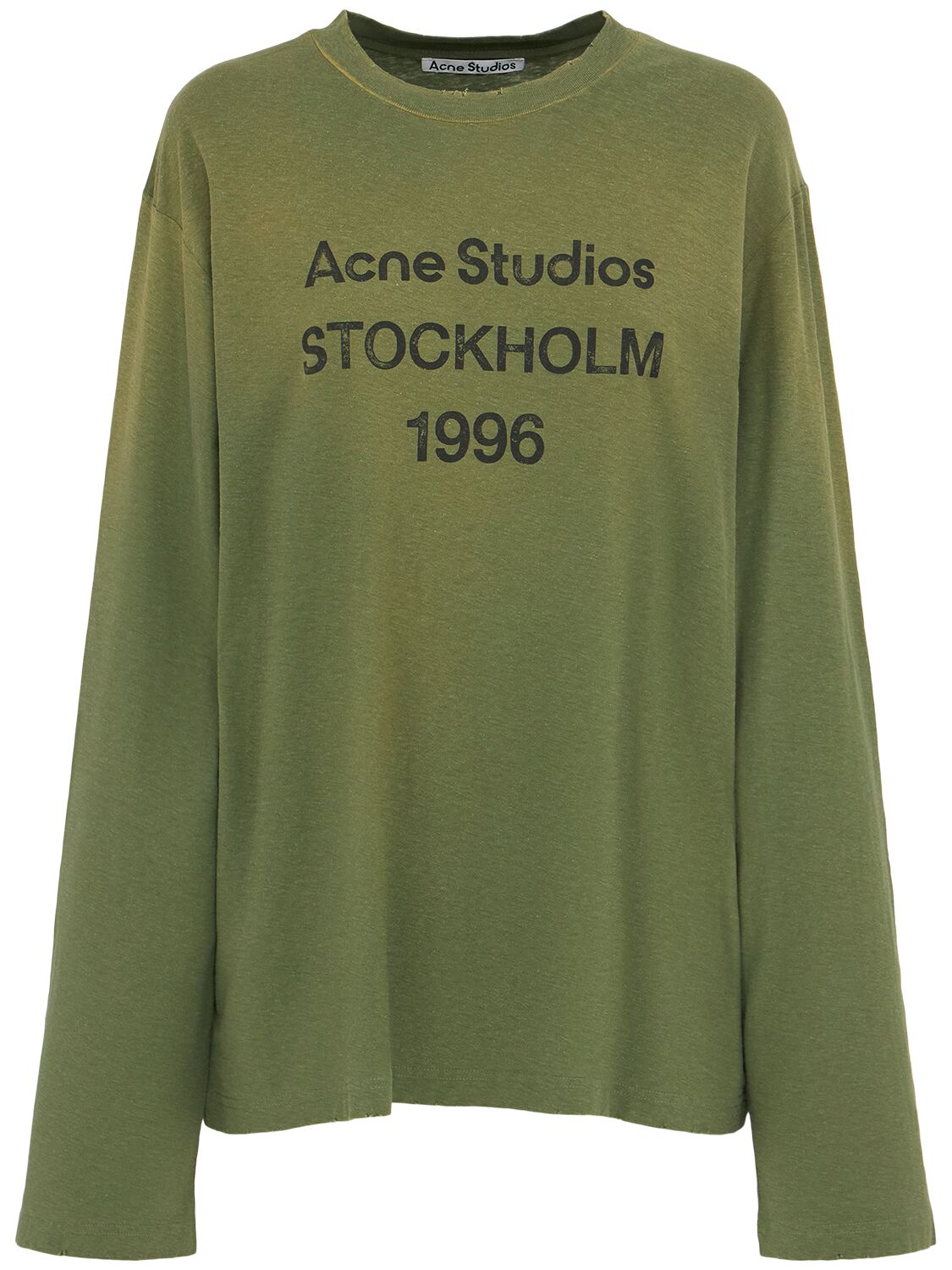Acne Studios Edden U 1996 Organic Cotton L/s T-shirt
