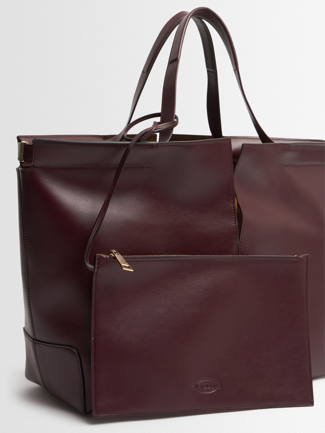 Tod's Medium Dbm Leather Shopping Bag