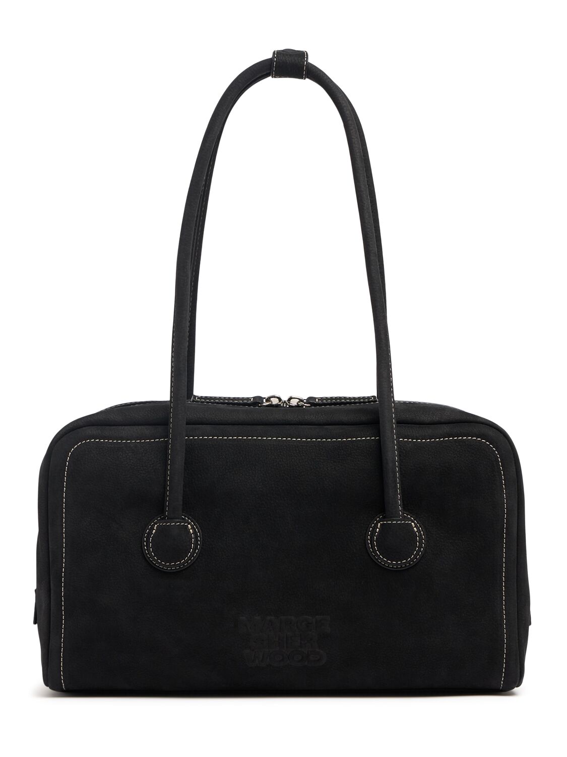 MARGESHERWOOD Soft Boston Nubuck Shoulder Bag