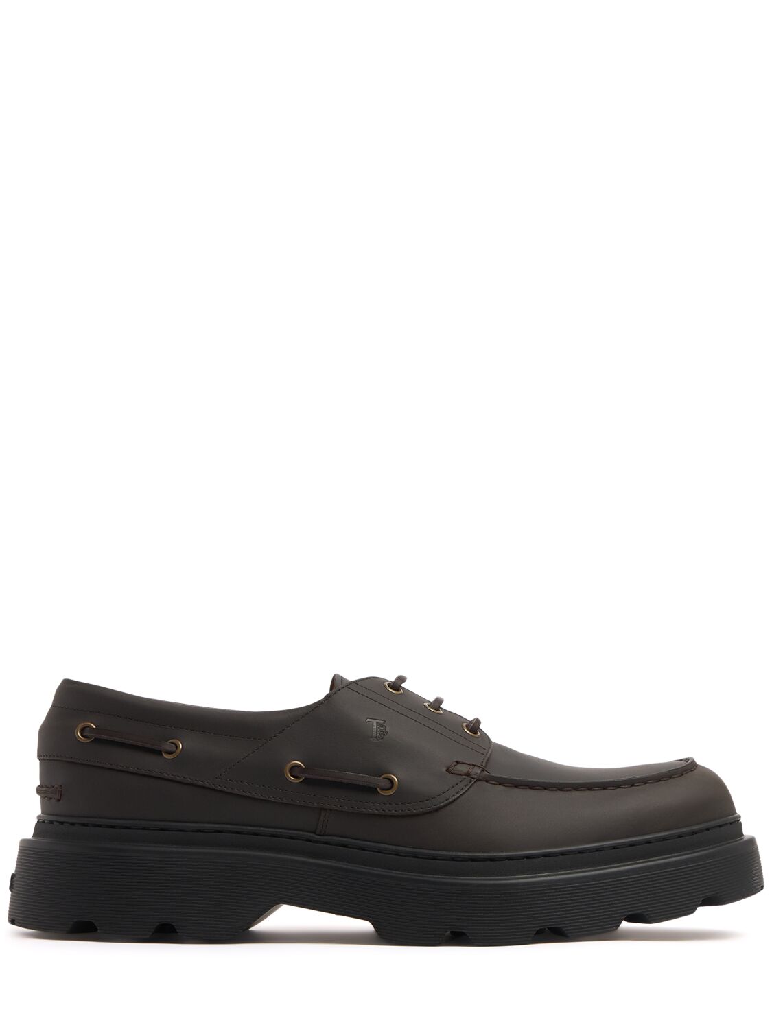 Chaussures Bateau En Cuir - TOD'S - Modalova