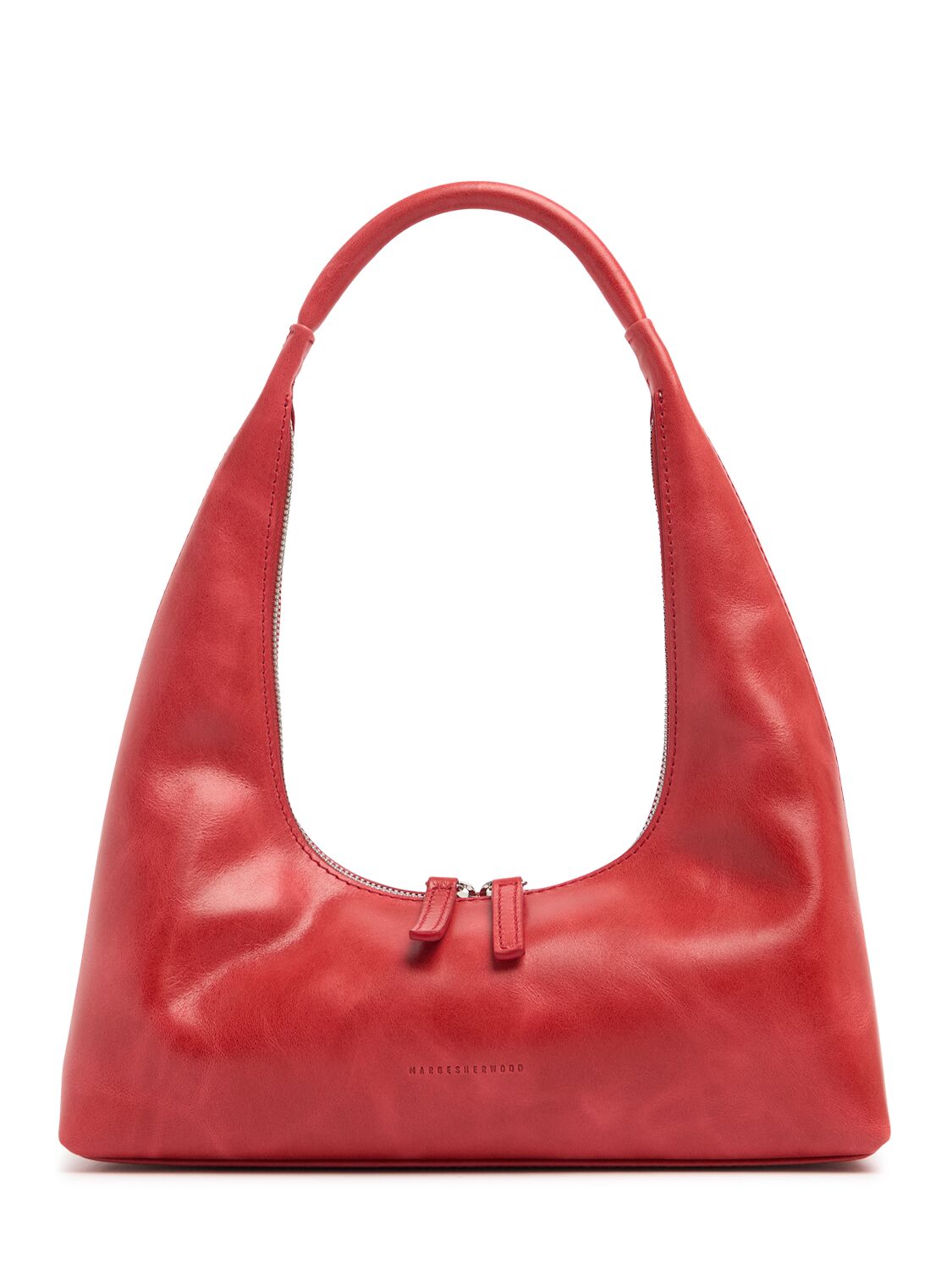 MARGESHERWOOD Hobo Washed Leather Shoulder Bag