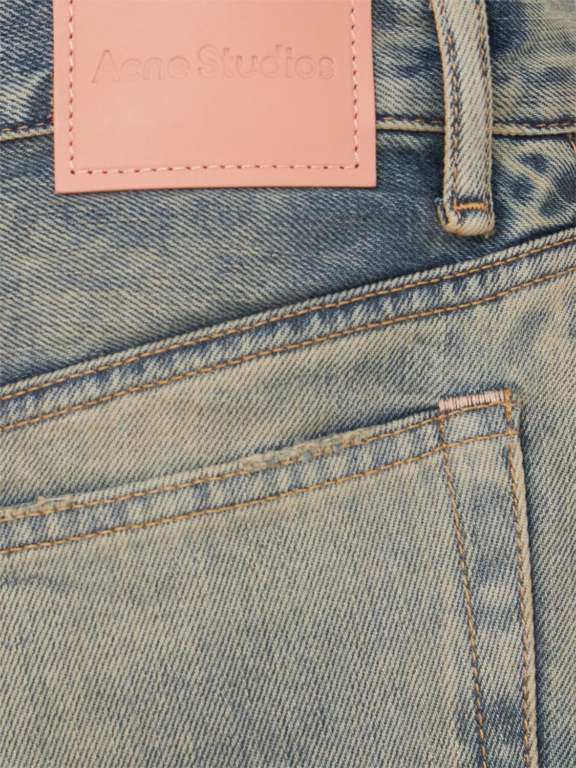 Acne Studios 5-pocket Mid Rise Organic Cotton Jeans