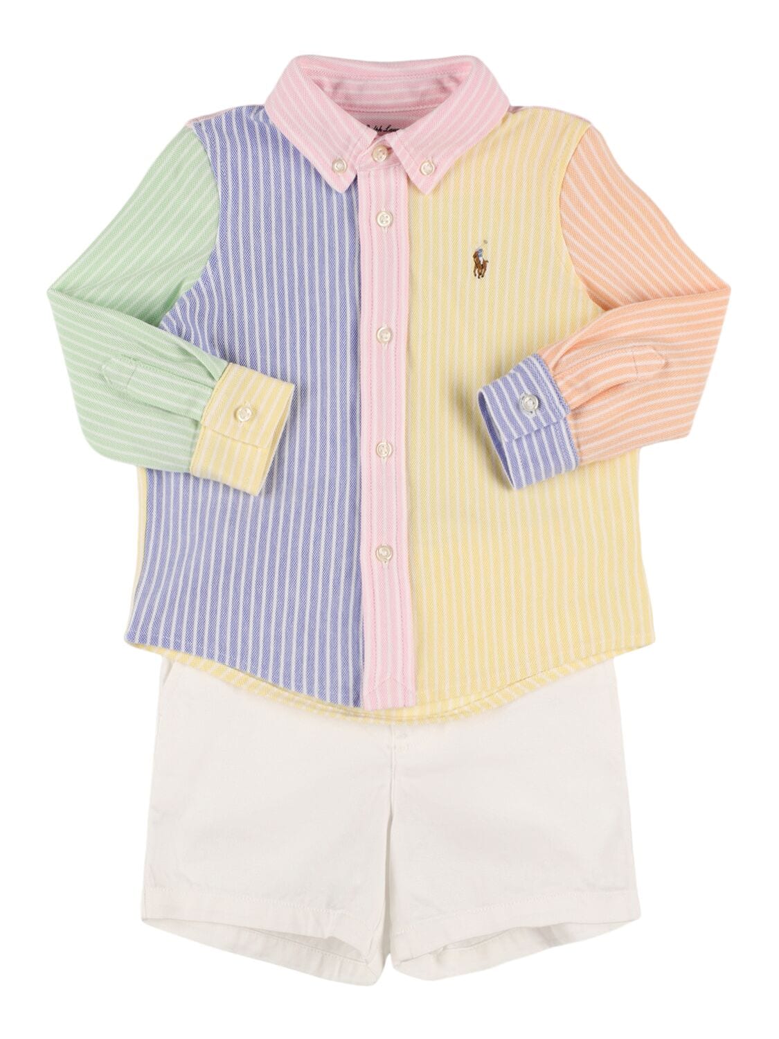 Cotton Poplin Shirt & Stretch Shorts