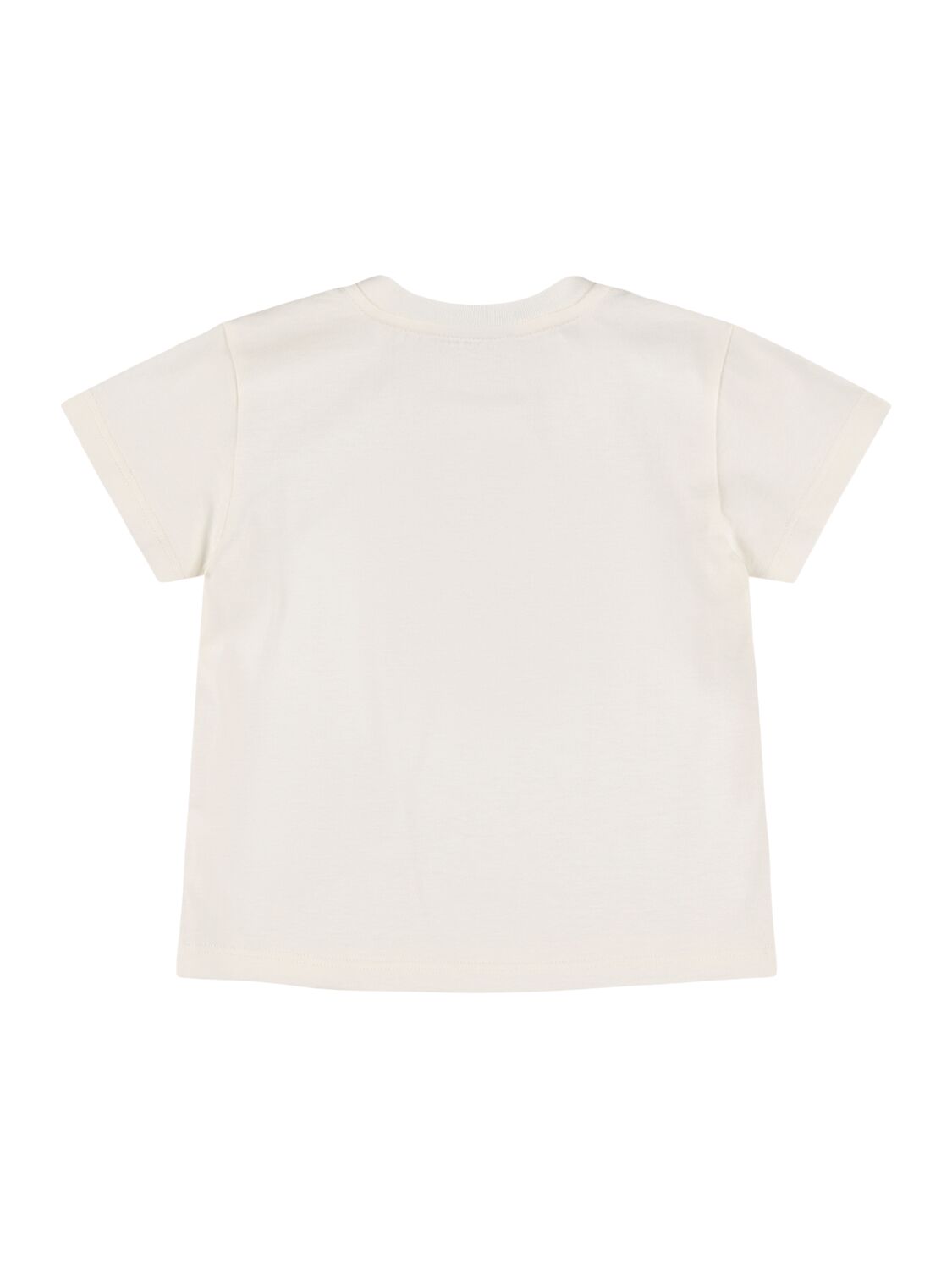 Dolce & Gabbana Printed Cotton Jersey T-shirt In White