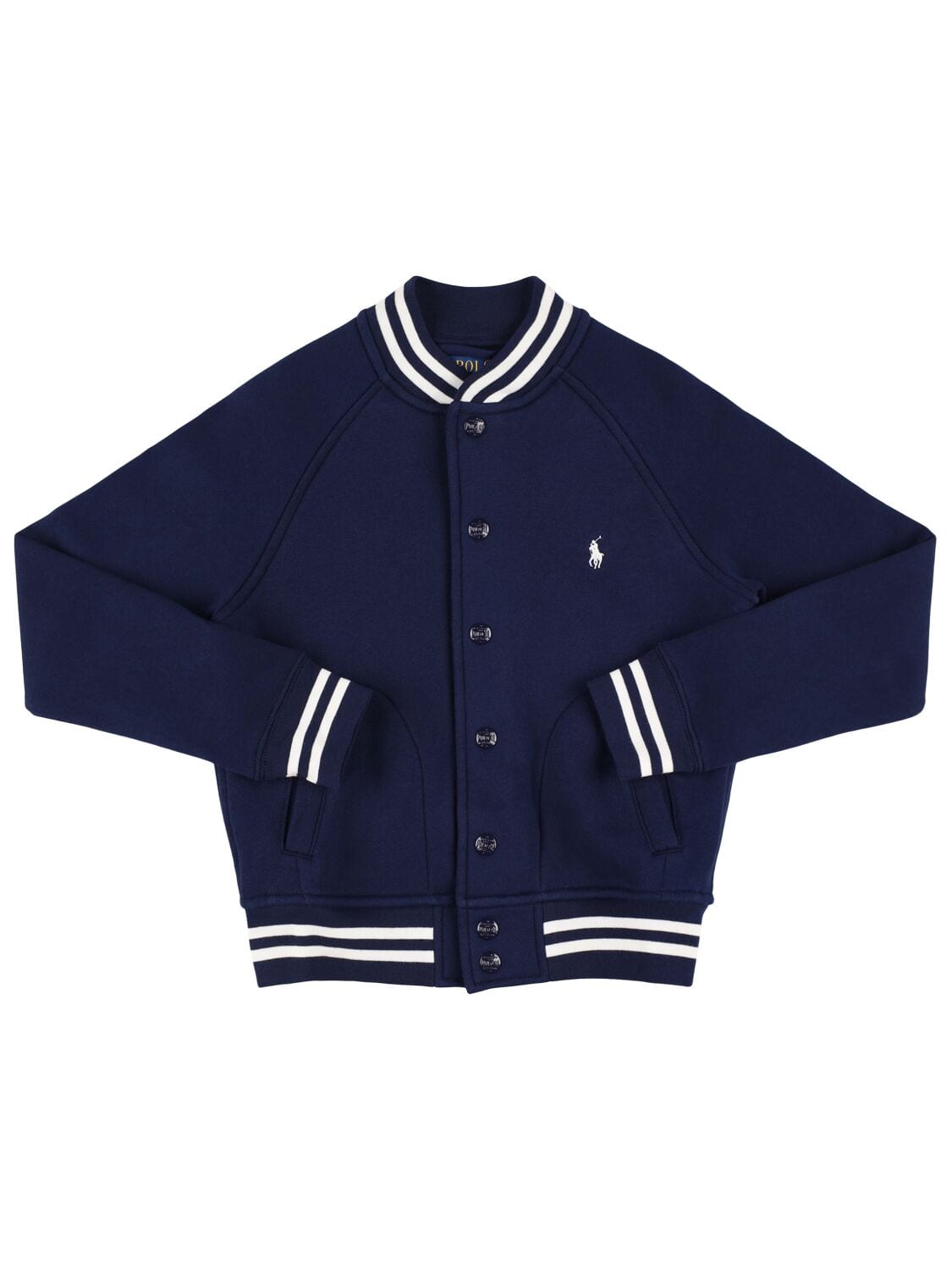 Cotton Blend Bomber Jacket