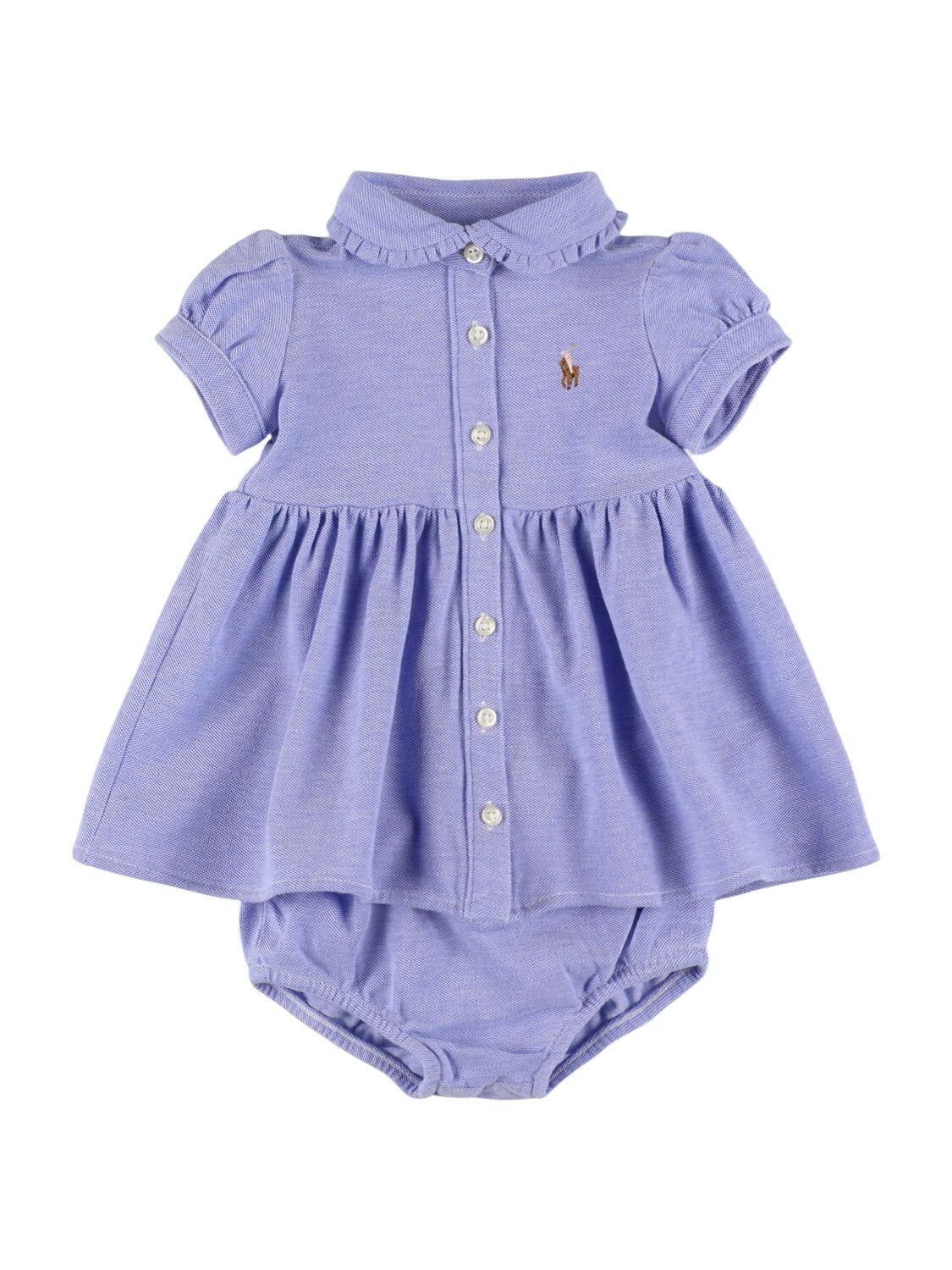 Cotton Dress W/diaper Cover