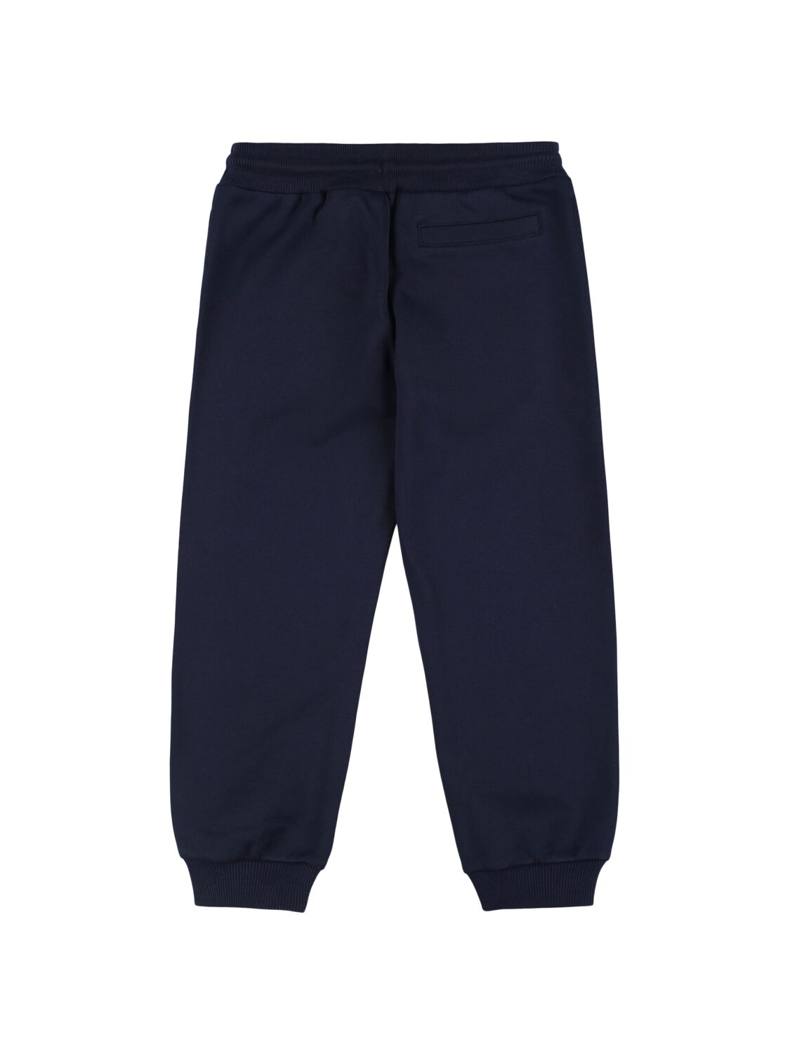 Dolce & Gabbana Printed Cotton Sweatpants In Blue