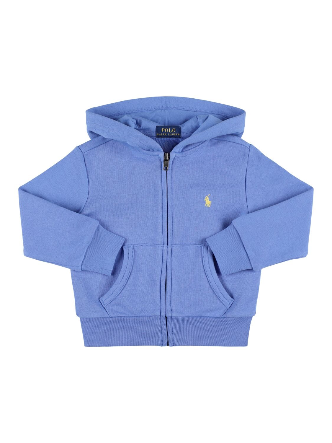Logo Cotton Blend Zip-up Hoodie