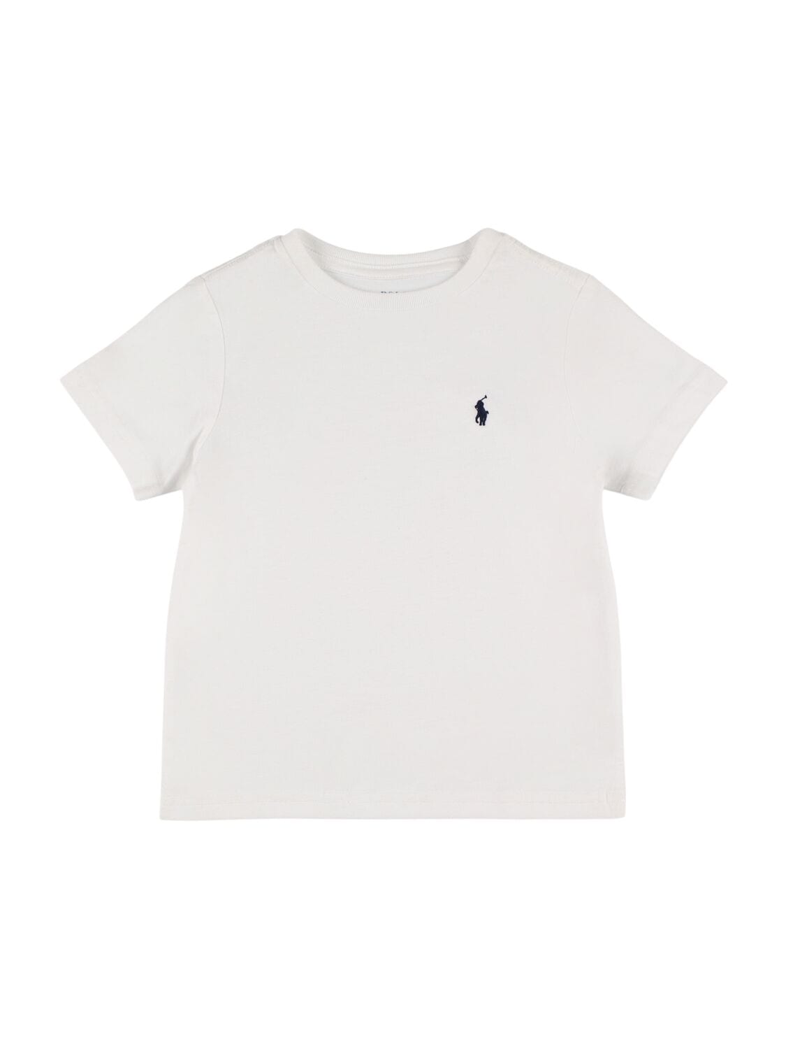 Logo Embroidered Cotton Jersey T-shirt