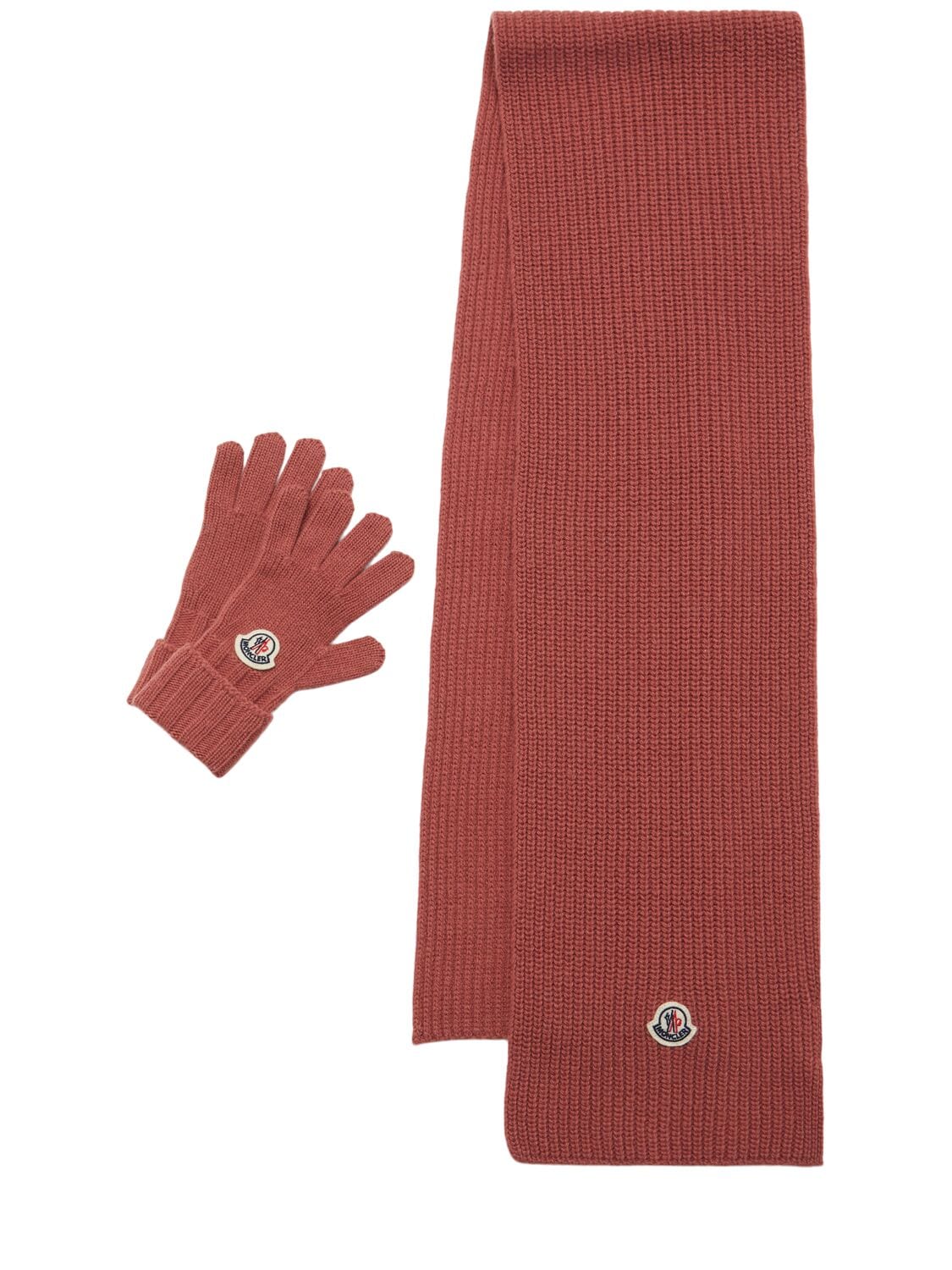 Carded Virgin Wool Glove & Scarf Set