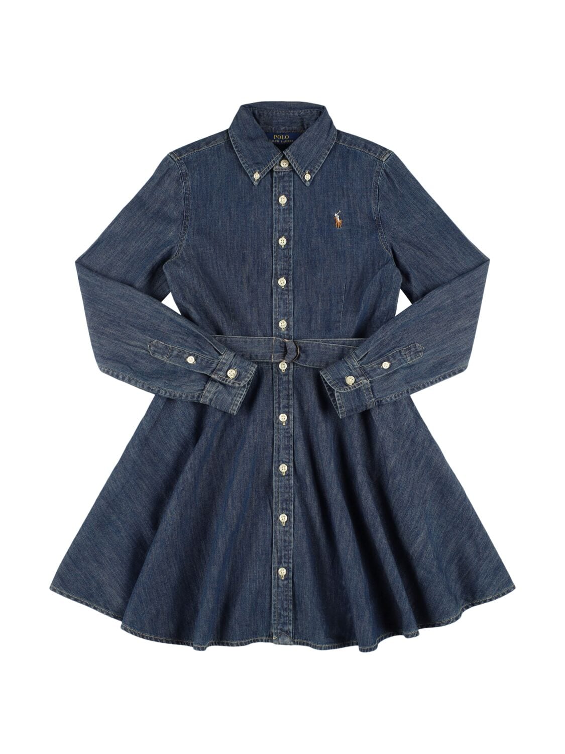 Cotton Denim Dress