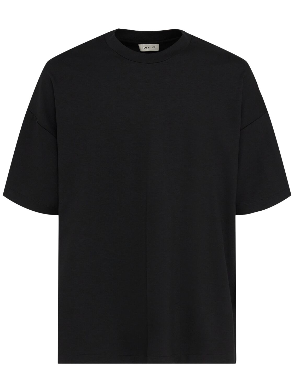 Fear Of God Short Sleeve T-shirt In Black