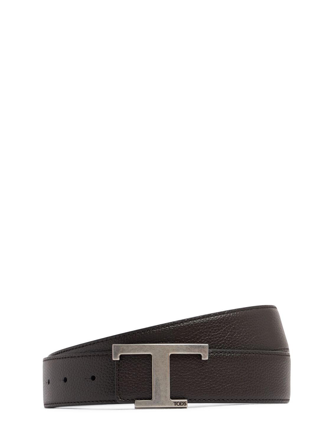 Ceinture En Cuir À Logo T 3,5 Cm - TOD'S - Modalova