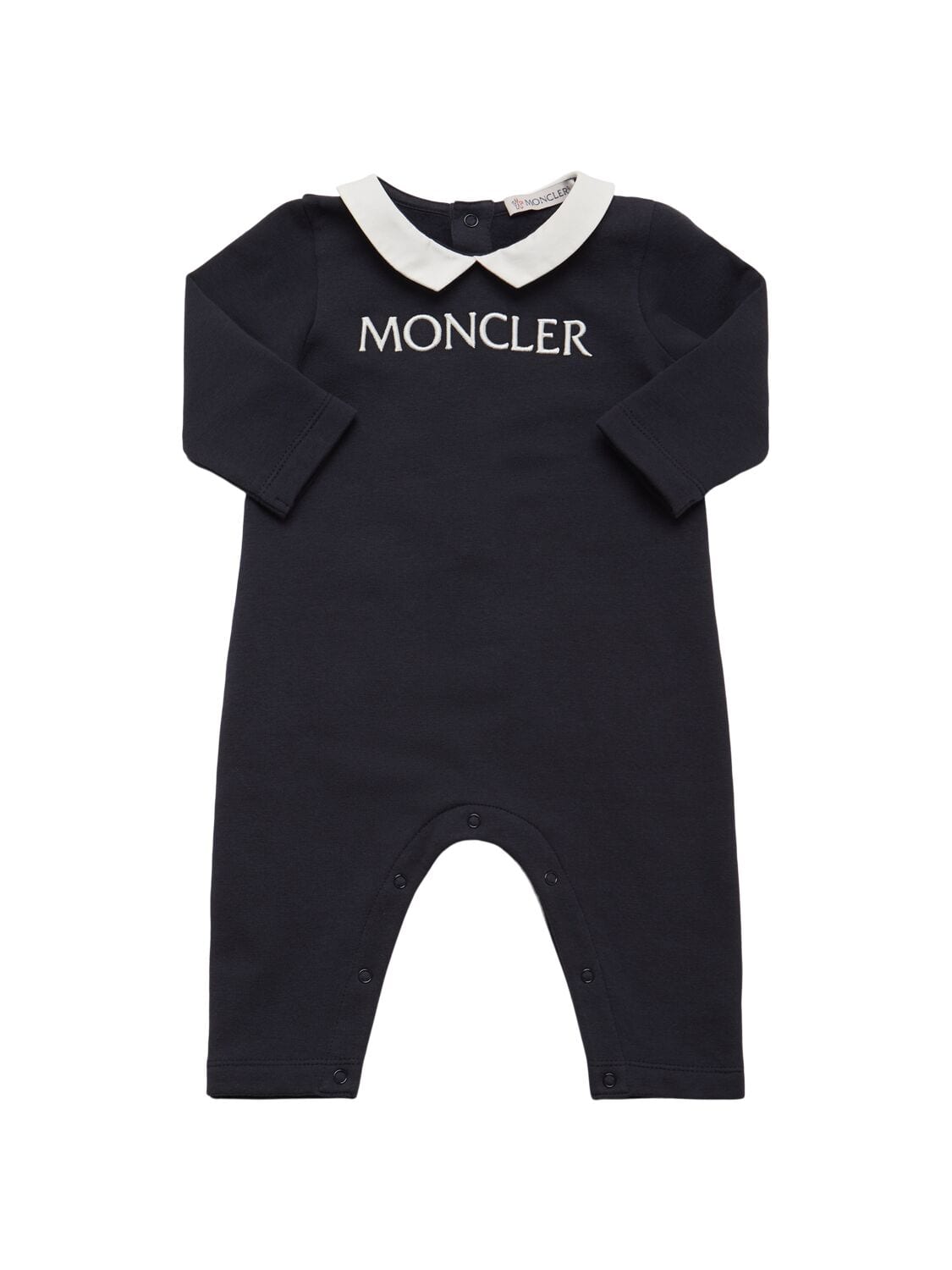 Embroidered Logo Cotton Baby Romper