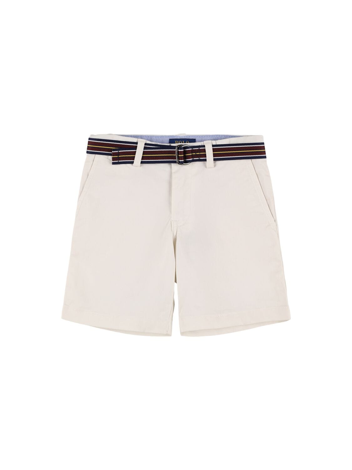 Stretch Cotton Twill Shorts