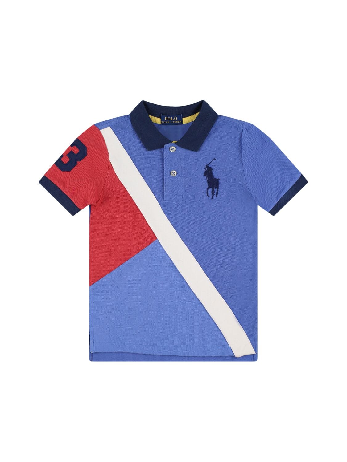 Logo Embroidered Piquet Polo Shirt