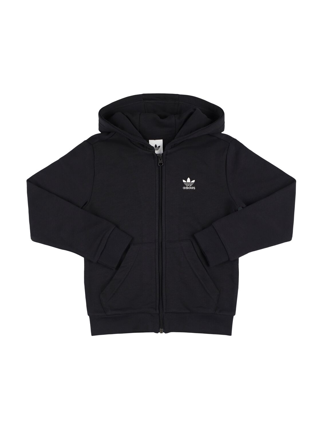 ADIDAS ORIGINALS Hooded Cotton Blend Sweatshirt
