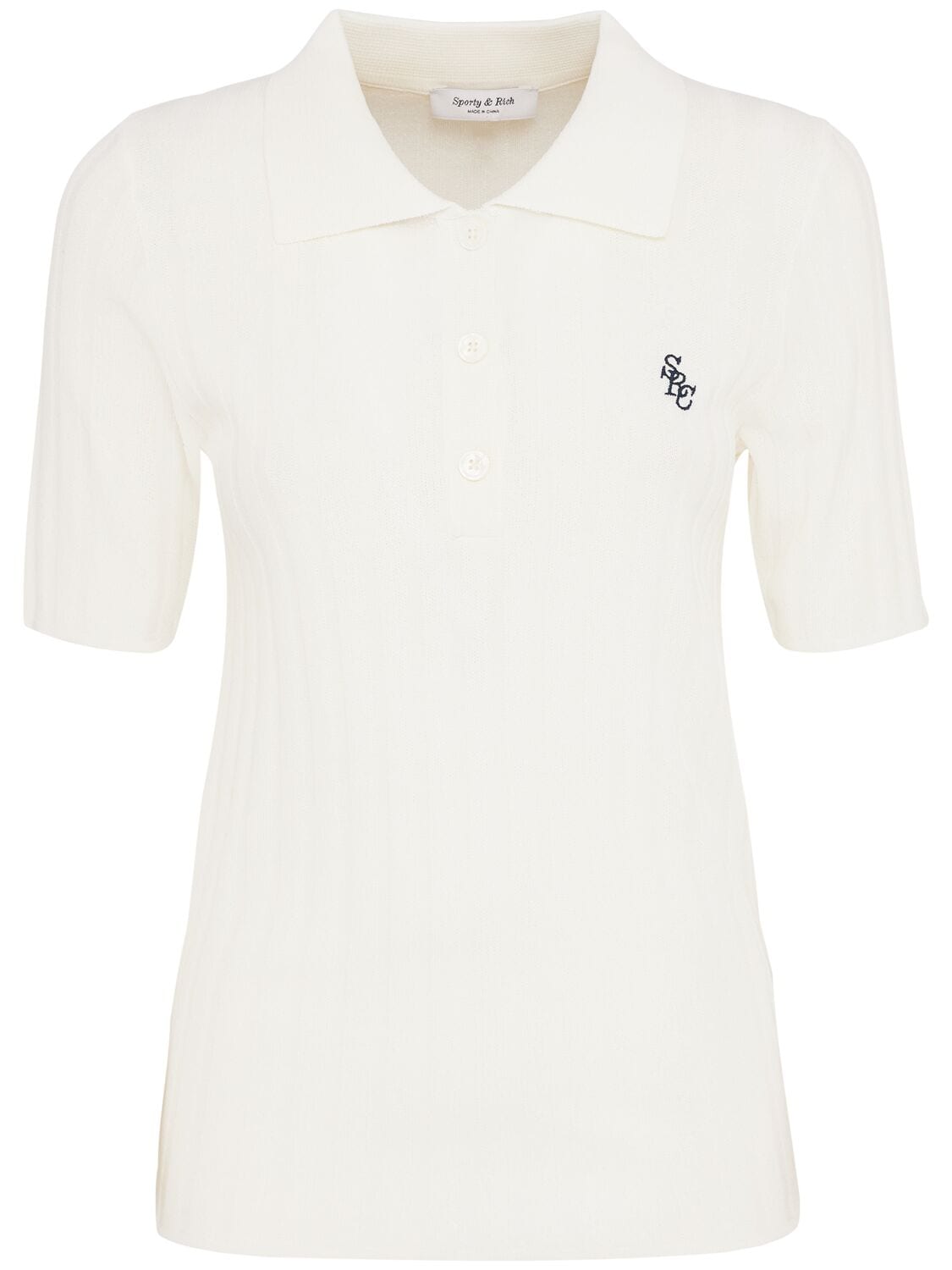 Src Ribbed Polo