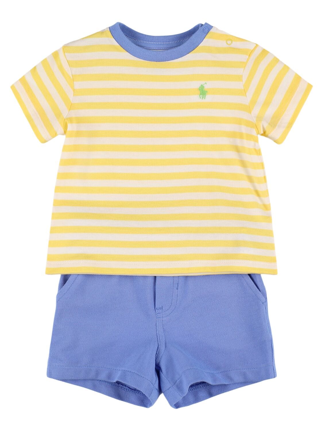 Cotton Jersey T-shirt & Stretch Shorts