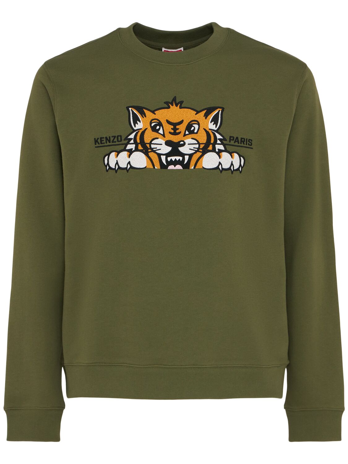 Sweat-shirt Slim Kenzo Happy Tiger - KENZO PARIS - Modalova