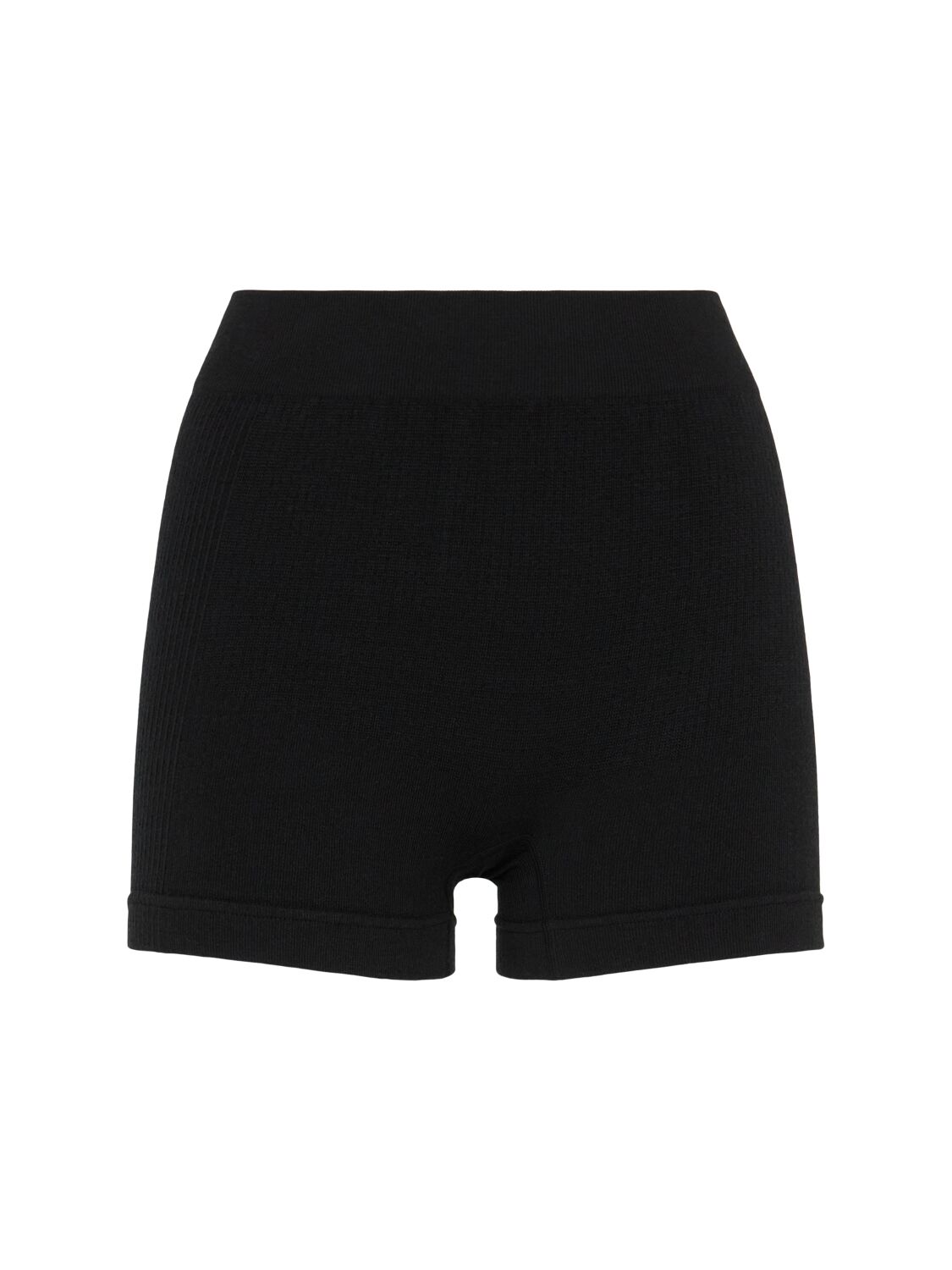 Micro Wool Blend Biker Shorts