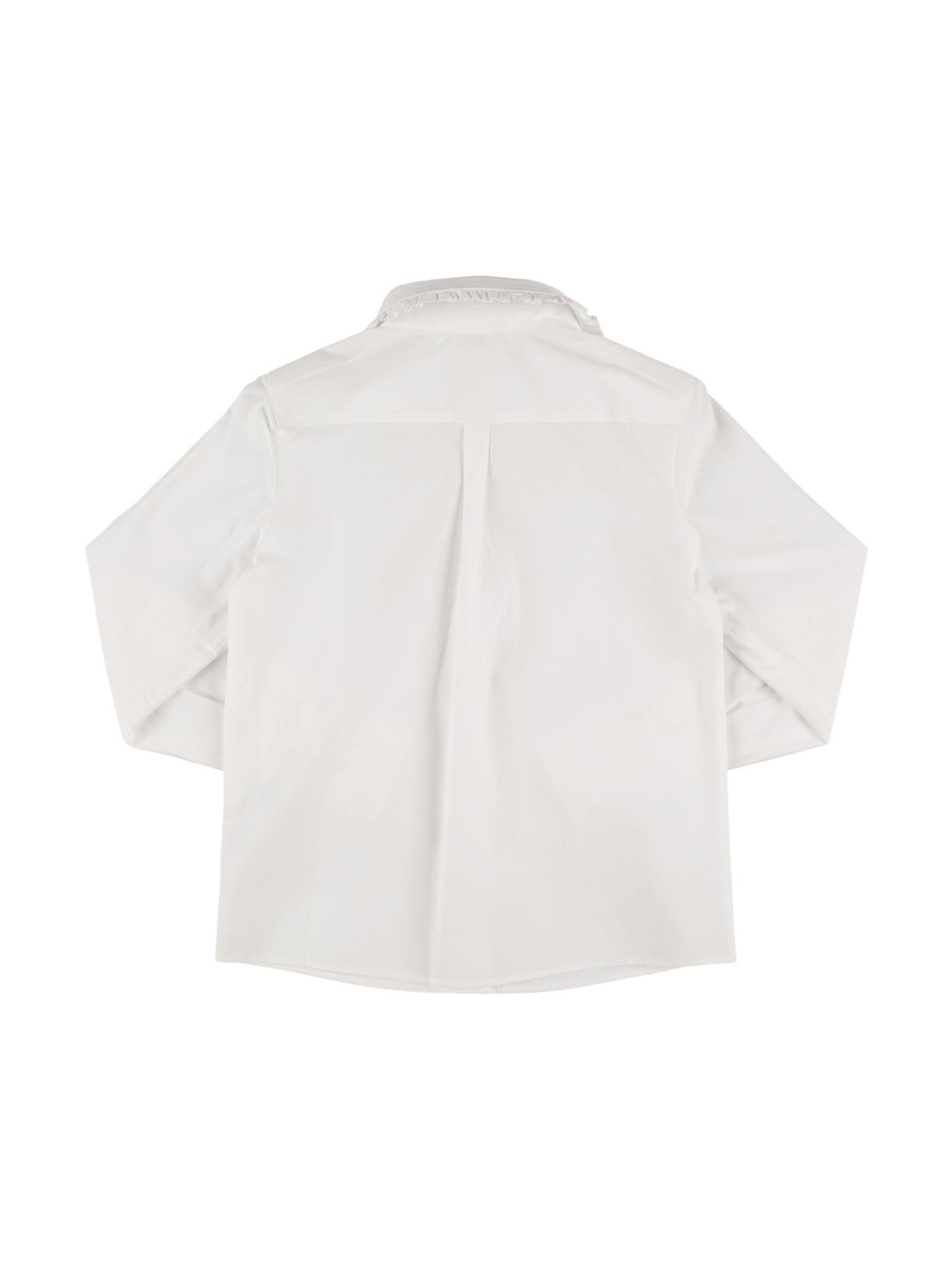 Dolce & Gabbana Cotton Poplin Shirt In White