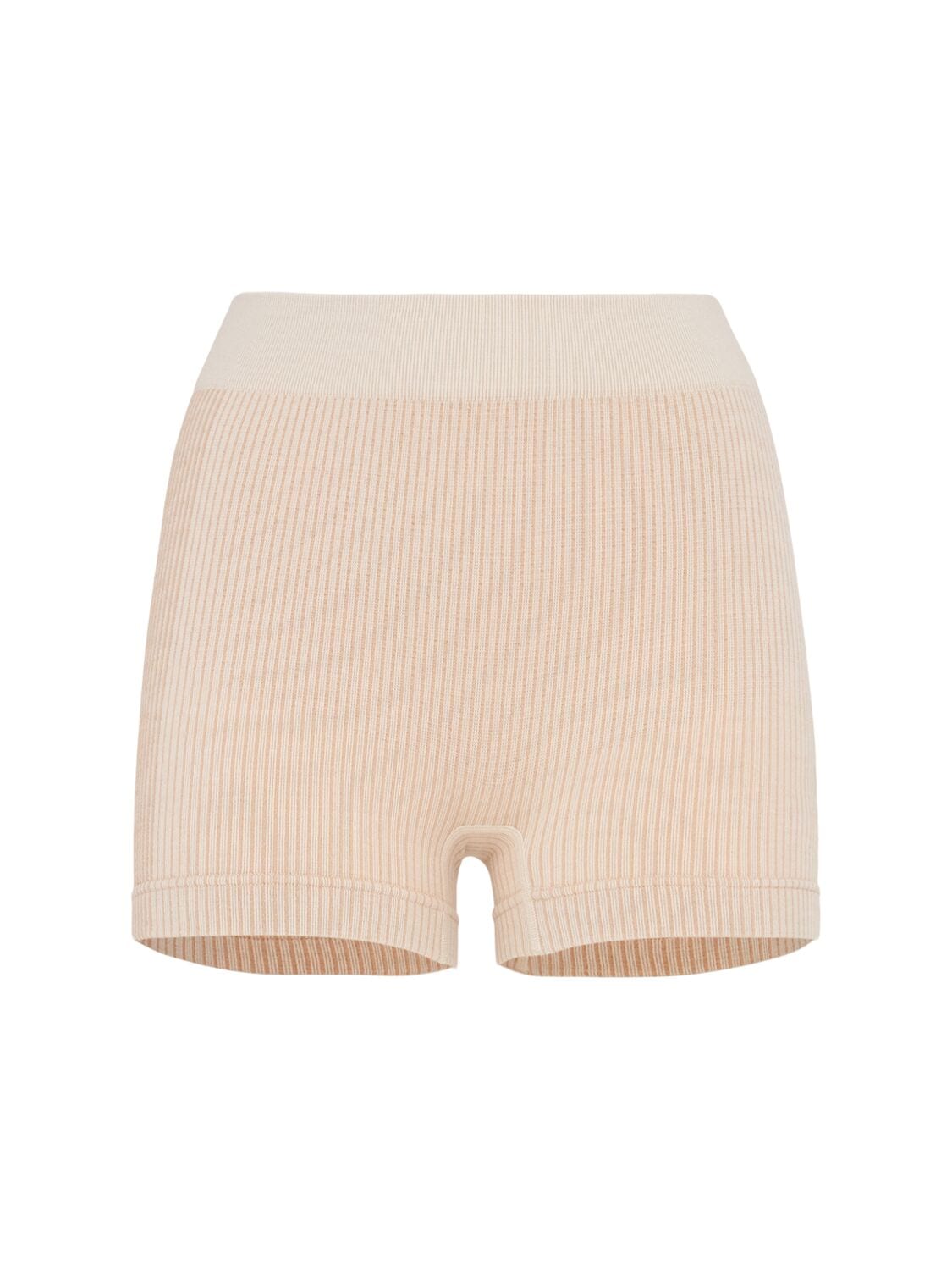 Micro Wool Blend Biker Shorts