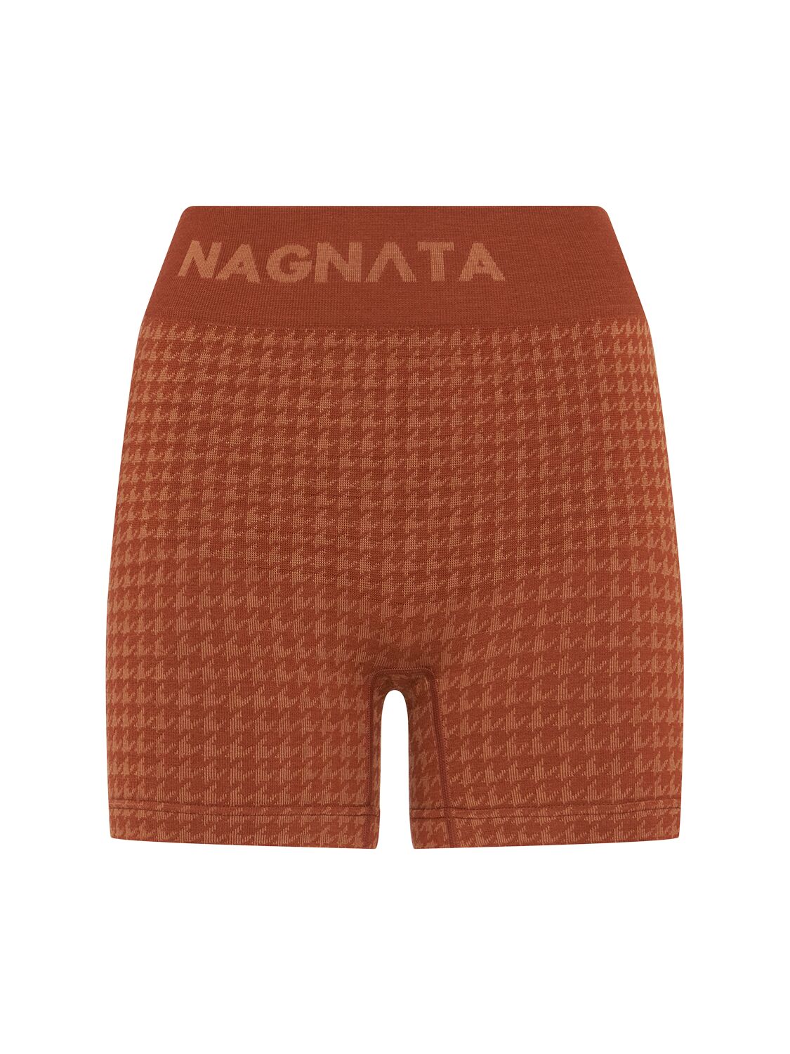 Short En Laine Mélangée Pied-de-poule - NAGNATA - Modalova