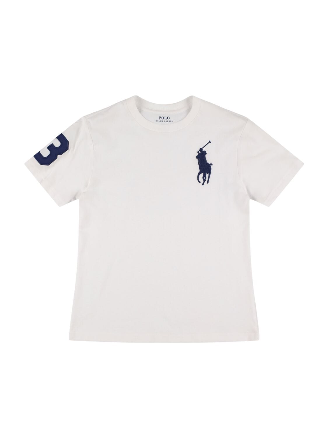 Cotton Jersey T-shirt W/ Logo