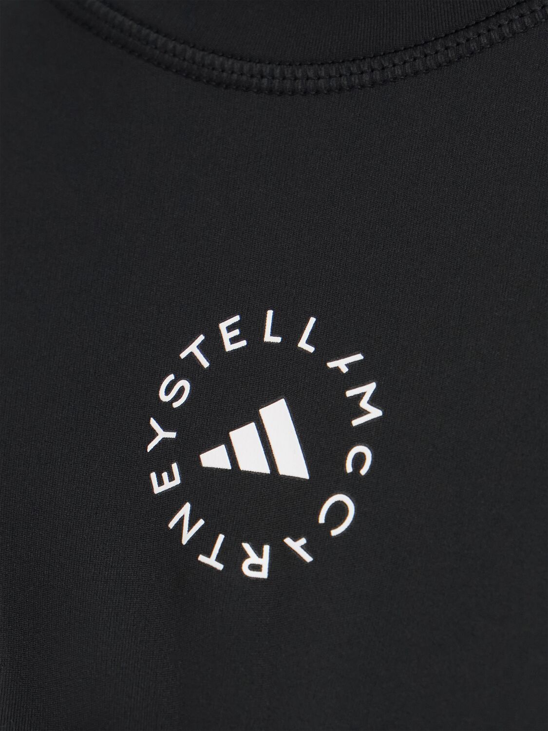 Adidas By Stella Mccartney True Strength Recycled Tech Sports Top In Black