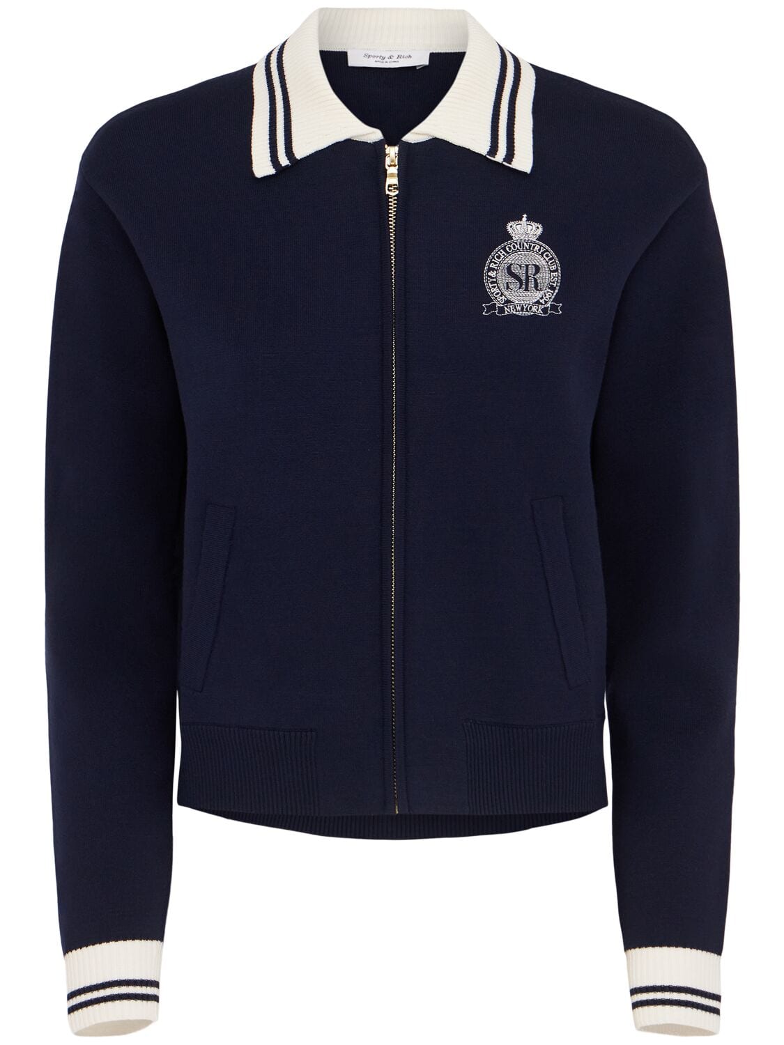 Royal Club Zipped Cardigan