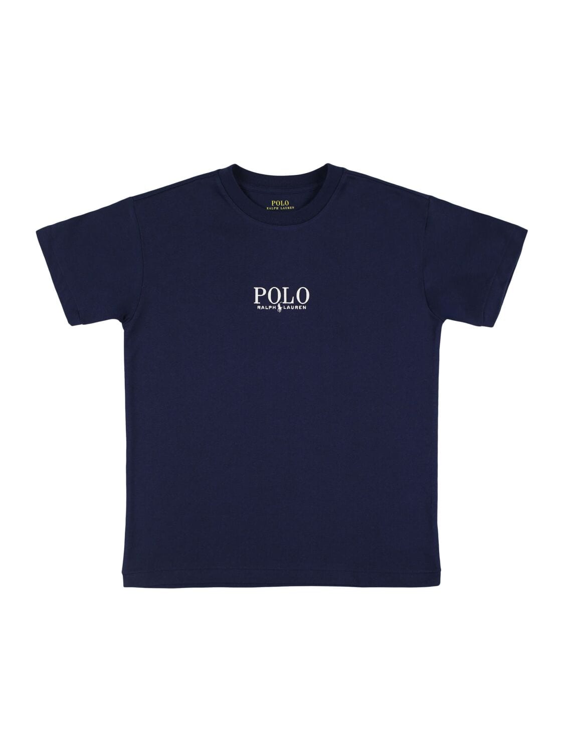 Logo Embroidered Cotton Jersey T-shirt