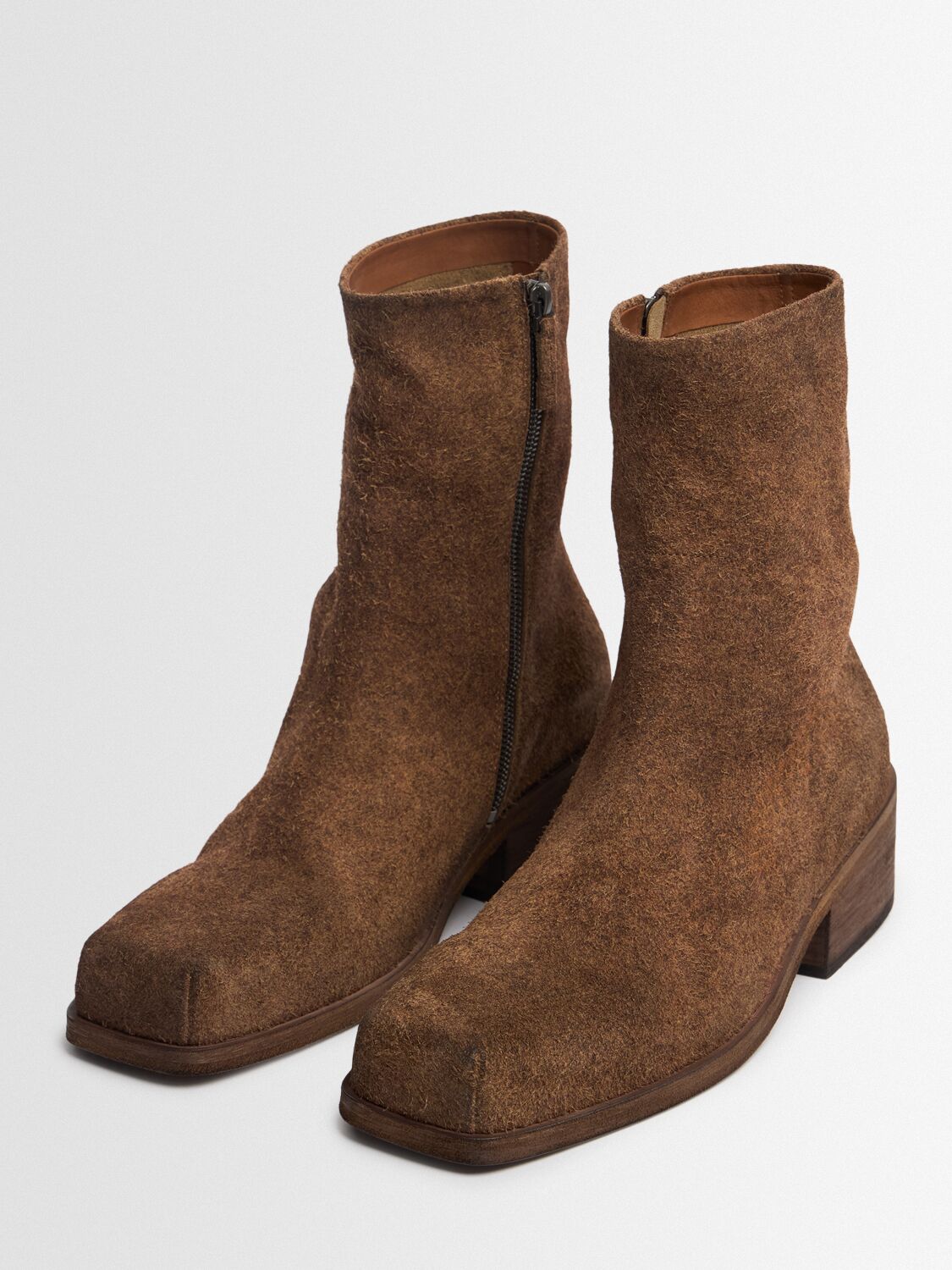 Marsèll Cassello Suede Boots In Brown