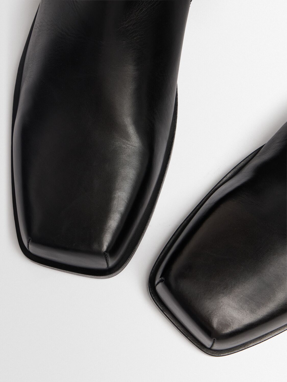Marsèll Cassello Smooth Leather Boots In Black