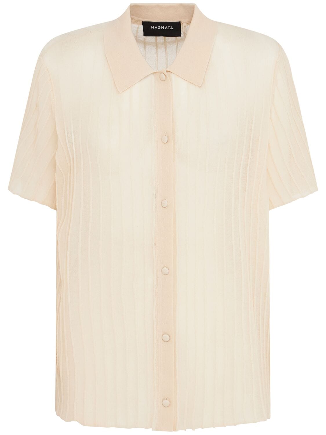 Sheer Pintuck Shirt