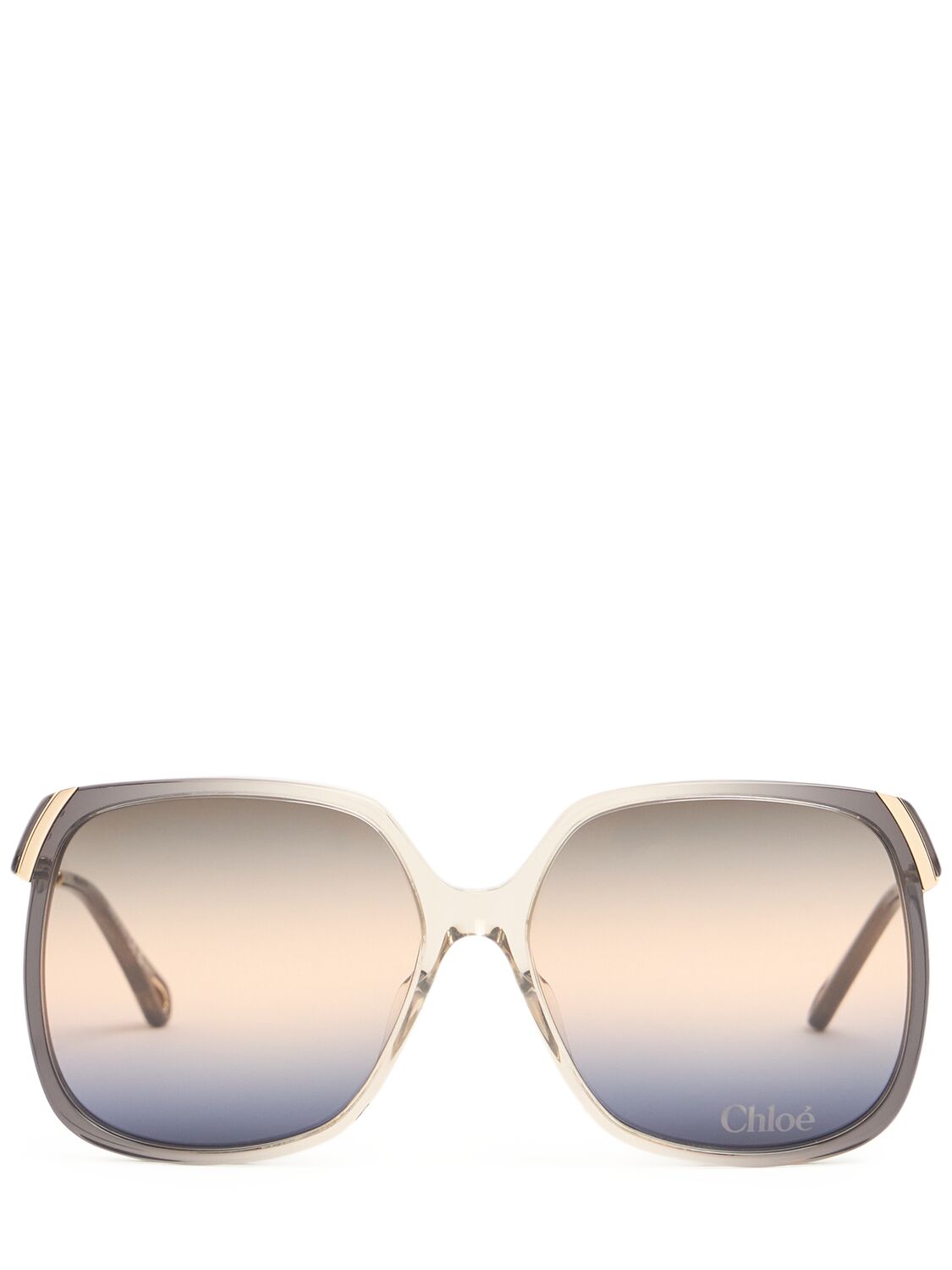 Lunettes De Soleil En Acétate Aly Combi - CHLOÉ - Modalova