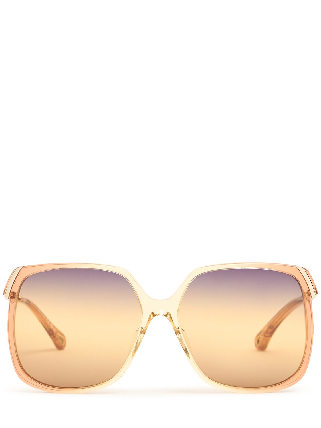 Lunettes De Soleil En Acétate Aly Combi - CHLOÉ - Modalova