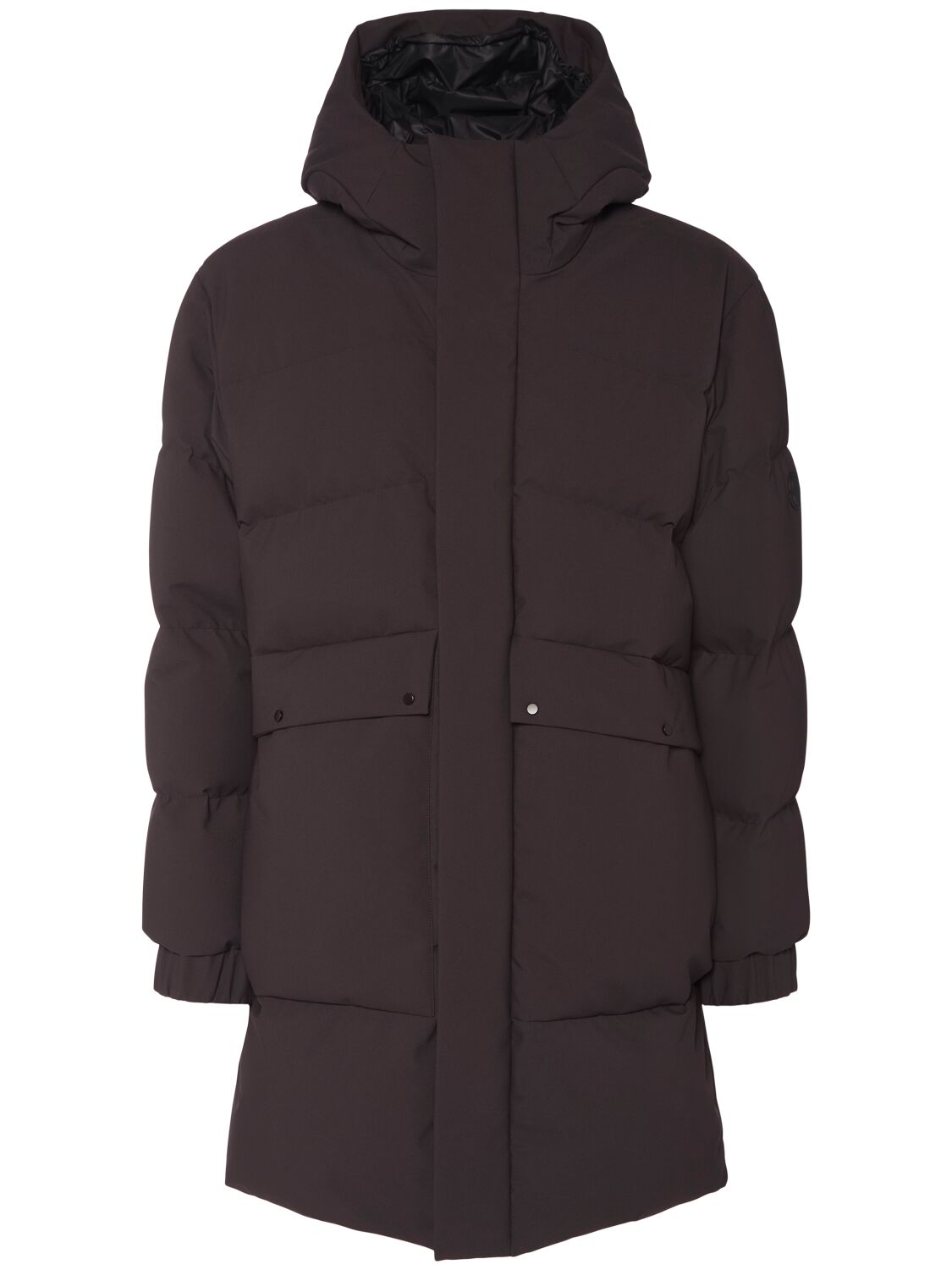 Moncler Avioth Long Tech Down Jacket