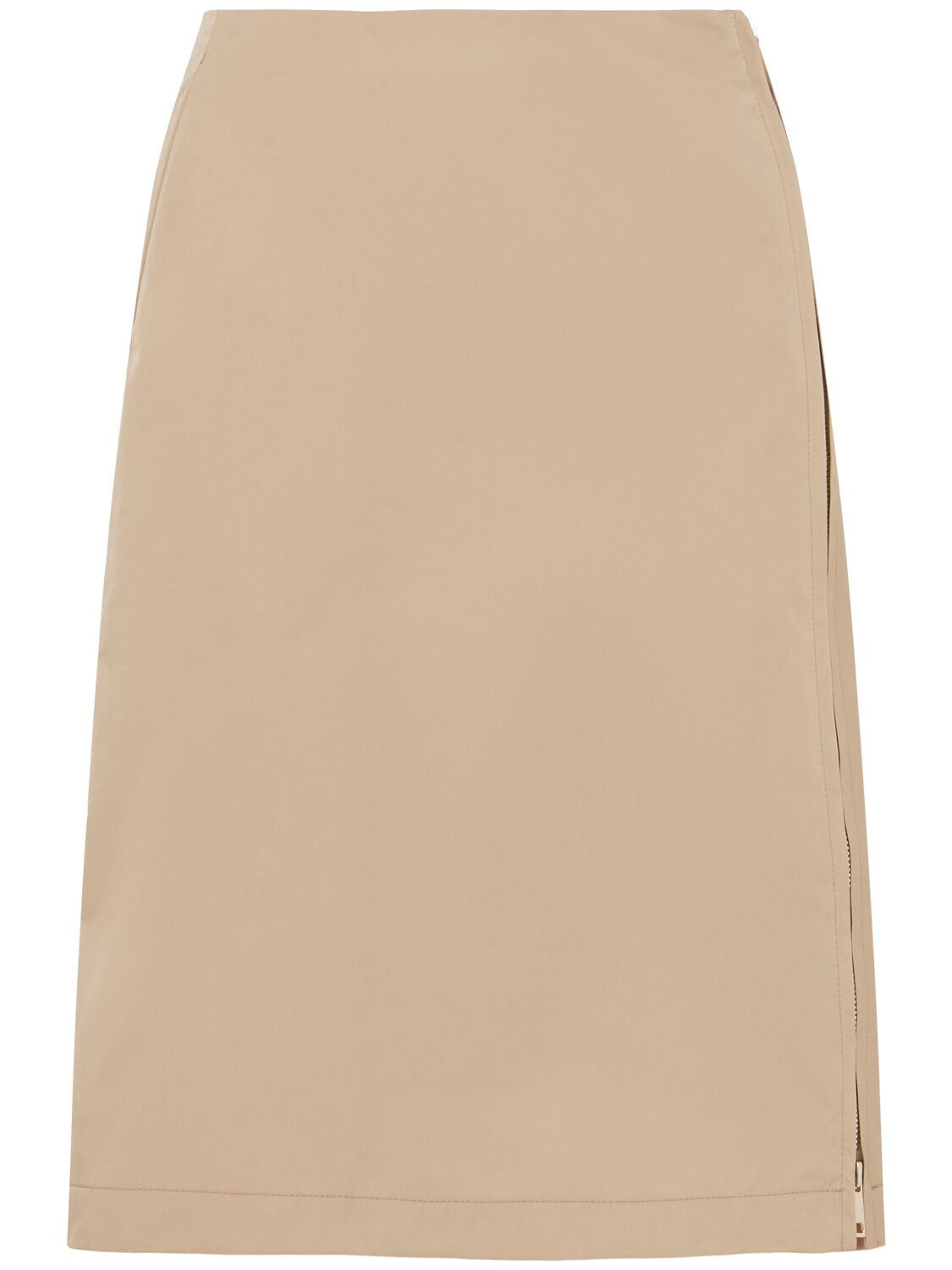 Tech Zip-up Midi Skirt